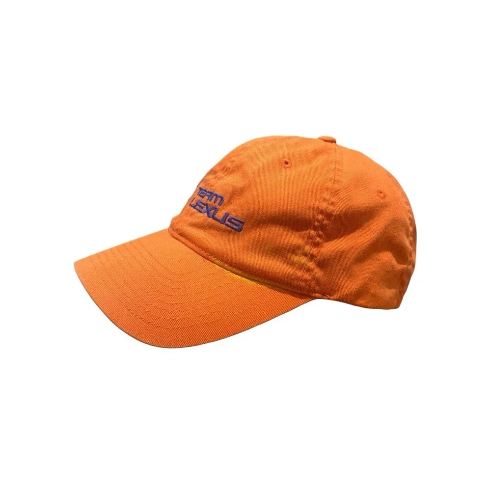 Team Lexus Flexfit Cotton/Spandex Yupoong Orange Hat OSFA